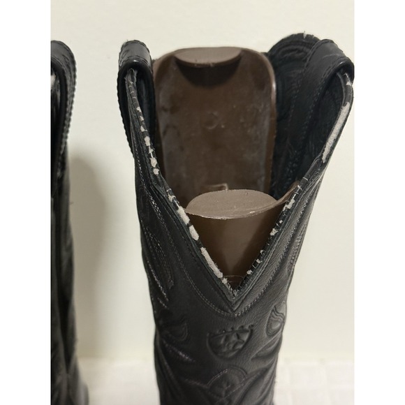 ARIAT BLACK HERITAGE WESTERN BOOTS WOMENS 7 B - Picture 4 of 8